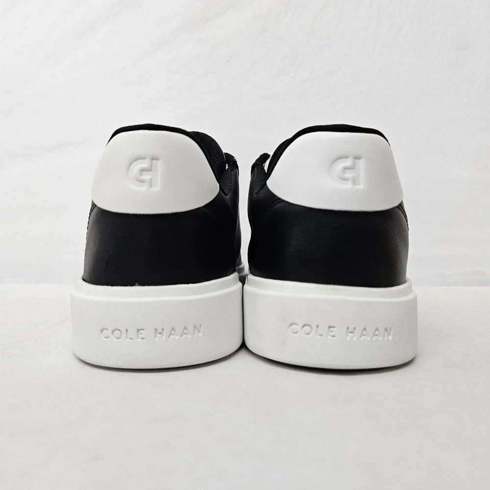 Cole Haan Grand Crosscourt Coaster Sneakers W32150 Black‎ White Women's Size 9